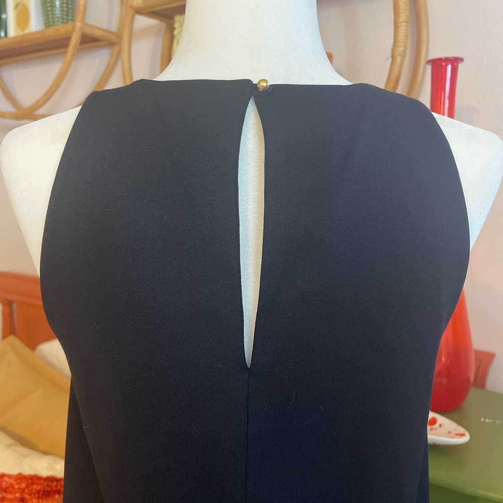 ๐ค Banana Republic Black Mini Sundress Sleeveless - Picture 2 of 3